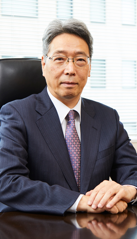 picture：President and CEO Tetsuo Hikawa