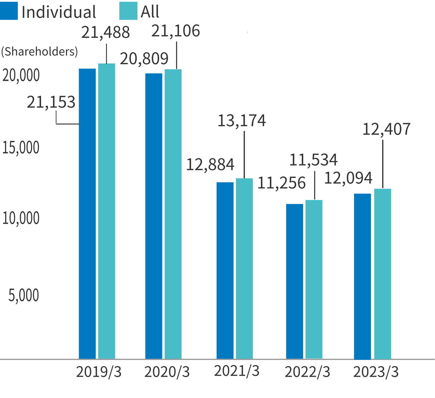 Shareholder's Transition