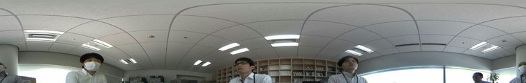 魚眼パノラマ補正